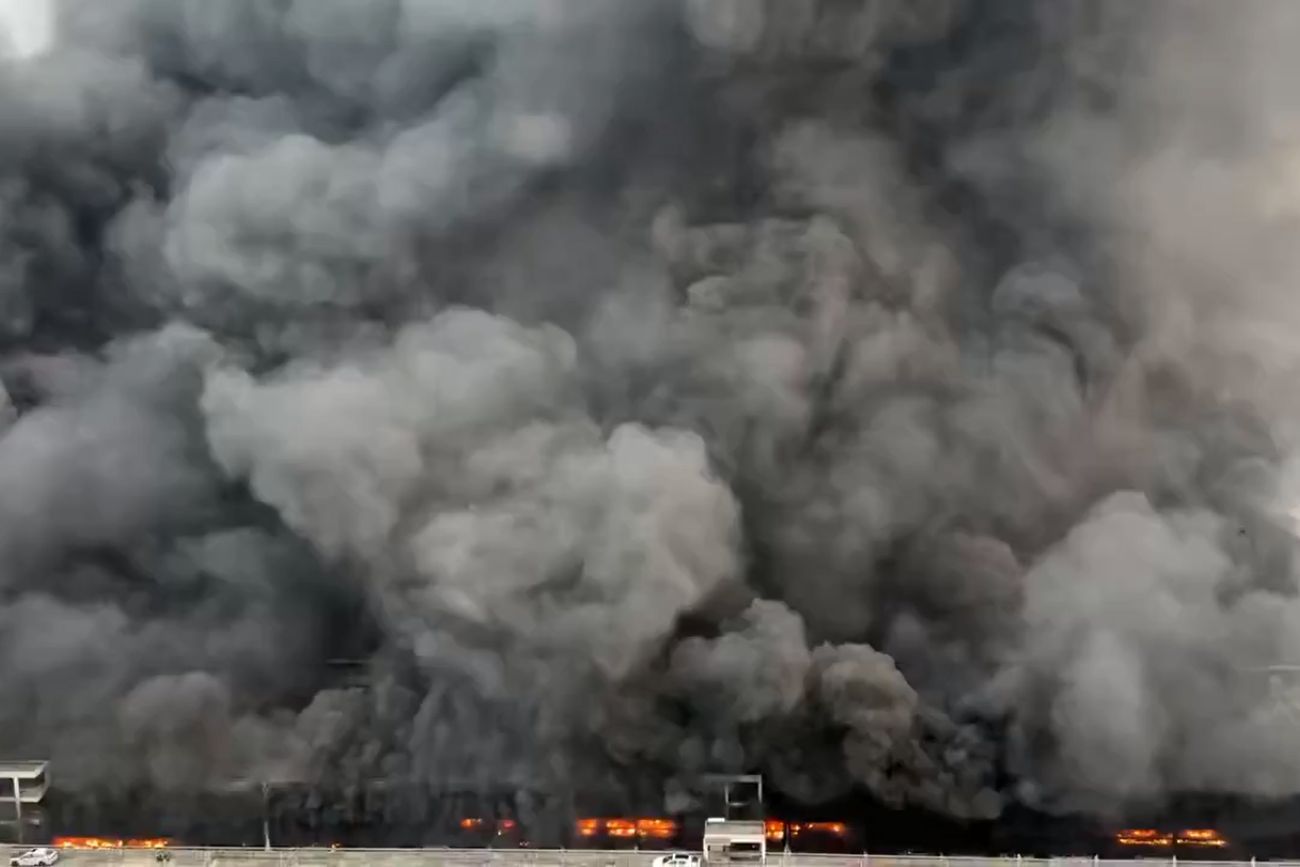 Incendio en una planta de BYD.
