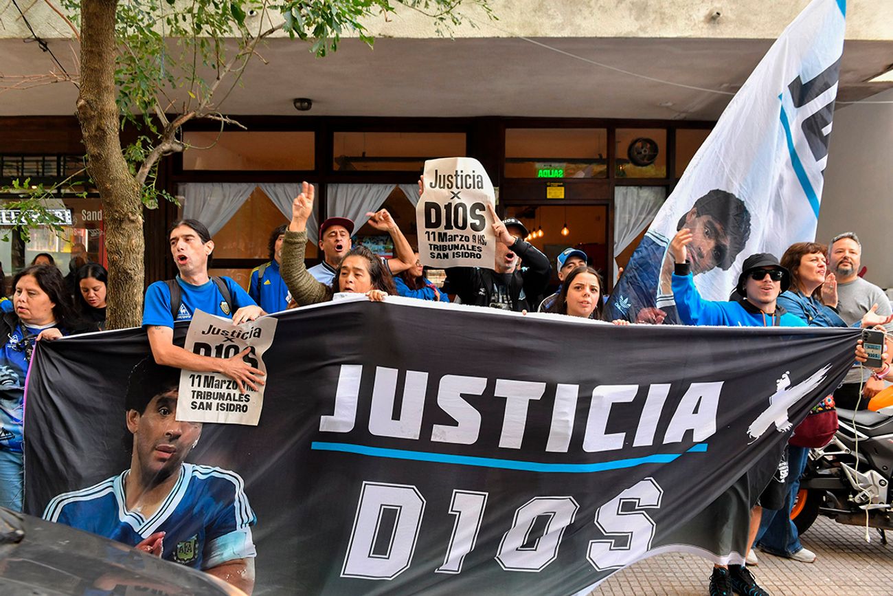 Comenzó el segundo juicio a Maradona.