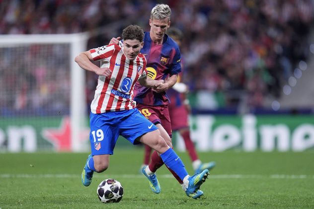 Atlético de Madrid vs. Barcelona, por los cuartos de final de la Champions League.
