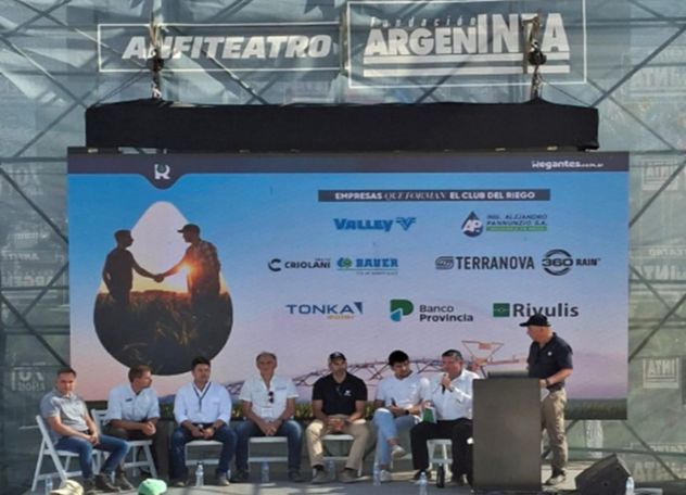 EXPOAGRO 2026. La charla sobre el sistema de riego. 