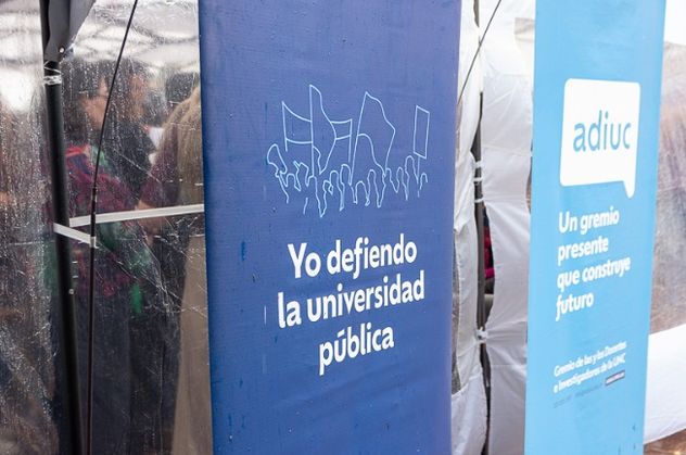 Jornada de visibilización por la Ley de Presupuesto Universitario en Córdoba