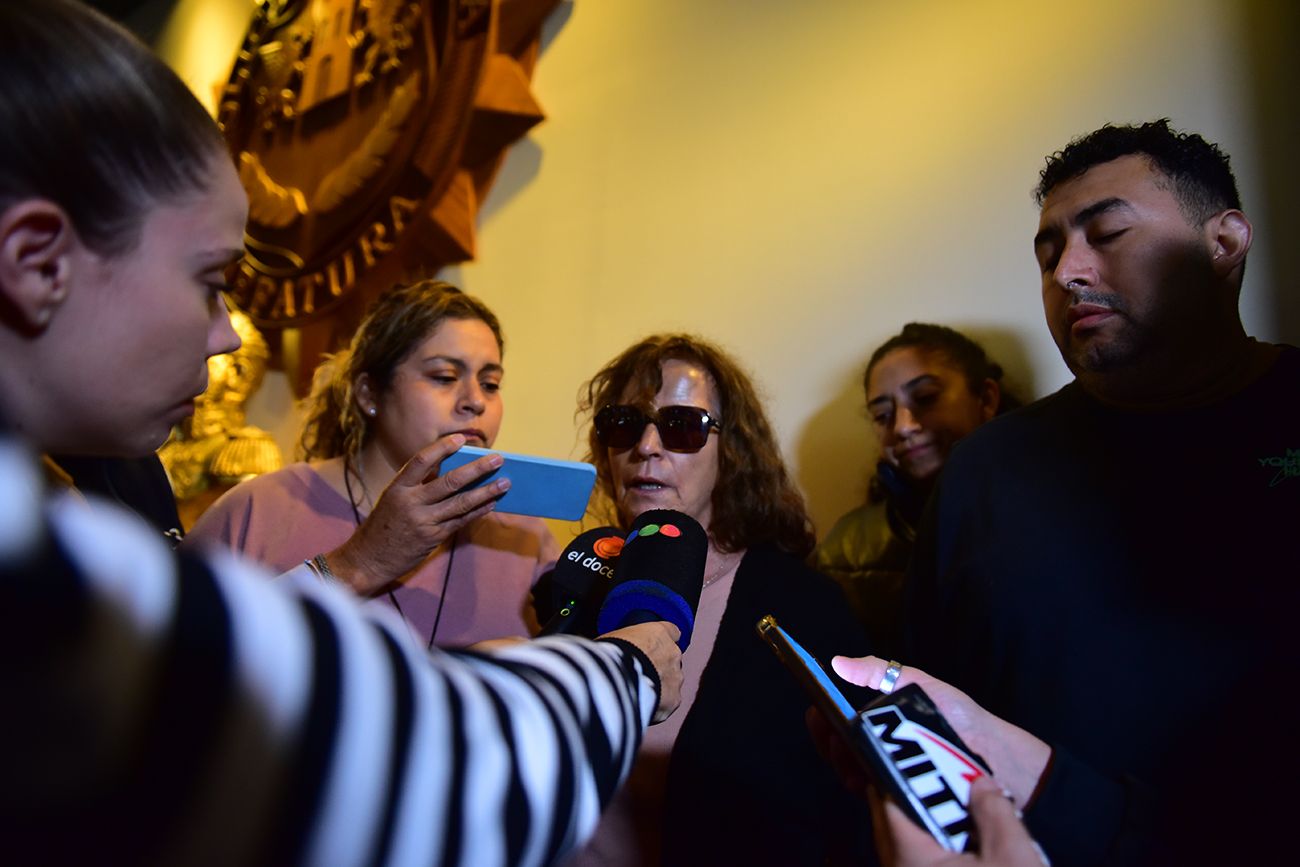 La familia de la víctima, el arquitecto Victor Hugo Monteros, conocido como Vica Monteros, pidió justicia. (José Hernández)