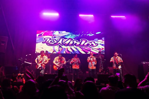 Los Mirlos en vivo