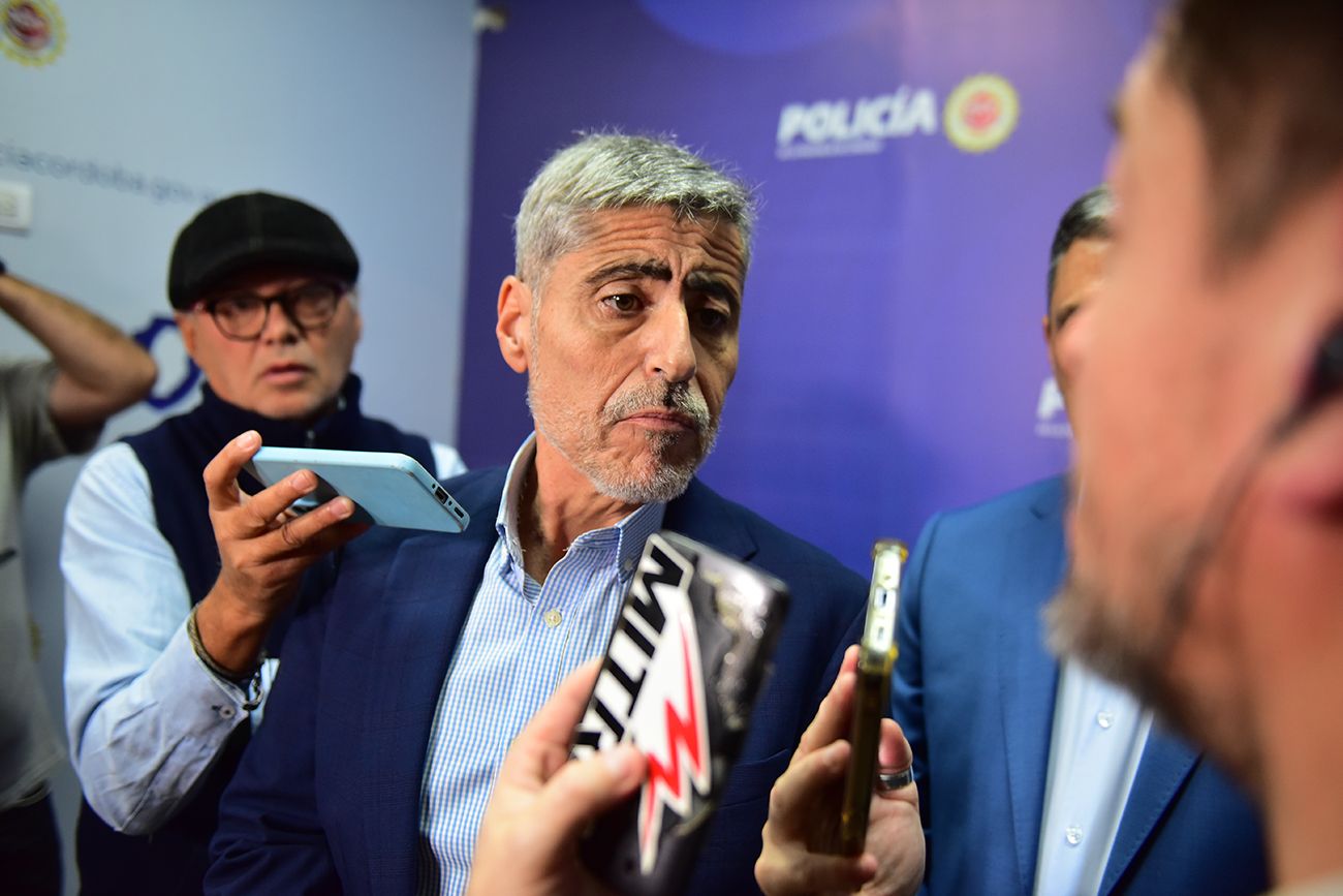Juan Pablo Quinteros Ministro de Seguridad de la provincia de Córdoba.