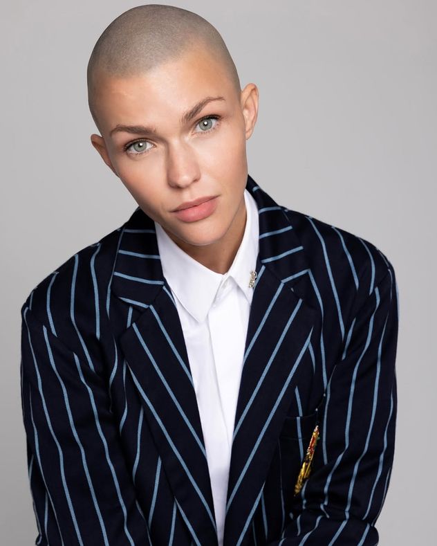 Ruby Rose, la actriz de "Orange is the new black" que denunció a Katy Perry por abuso sexual.
