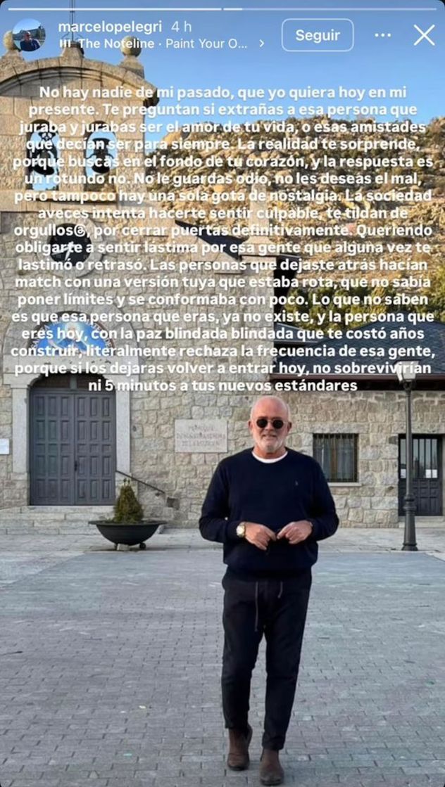 El mensaje del exmarido de Grecia Colmenares tras el ingreso de la actriz a GH. Foto: Instagram