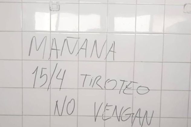El mensaje que encendió las alarmas en una escuela de La Falda.