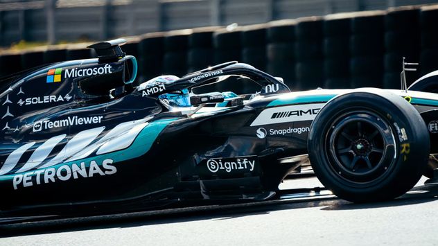 Fórmula 1: Pirelli realiza test de neumáticos en Nürburgring con Russell y Piastri