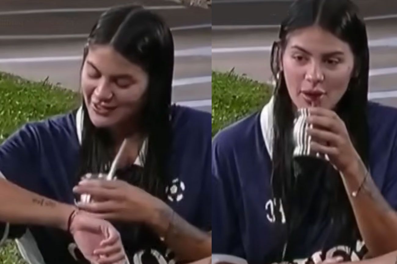 Luana en Gran Hermano. Foto: captura pantalla.