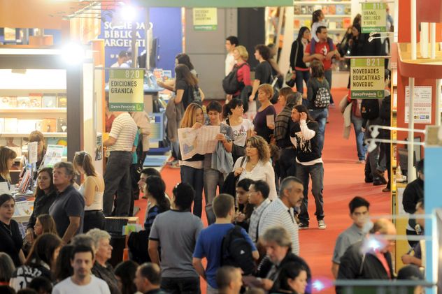 Feria del Libro en Buenos Aires.