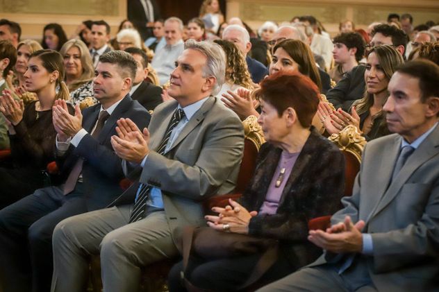 Llaryora y Sesin. Se espera una negociación en los próximos días.