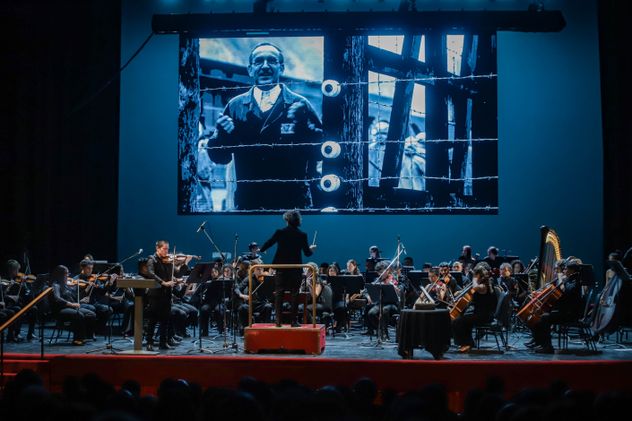 La Orquesta Académica del Libertador hizo un recorrido musical de películas emblemáticas sobre el Holocausto.