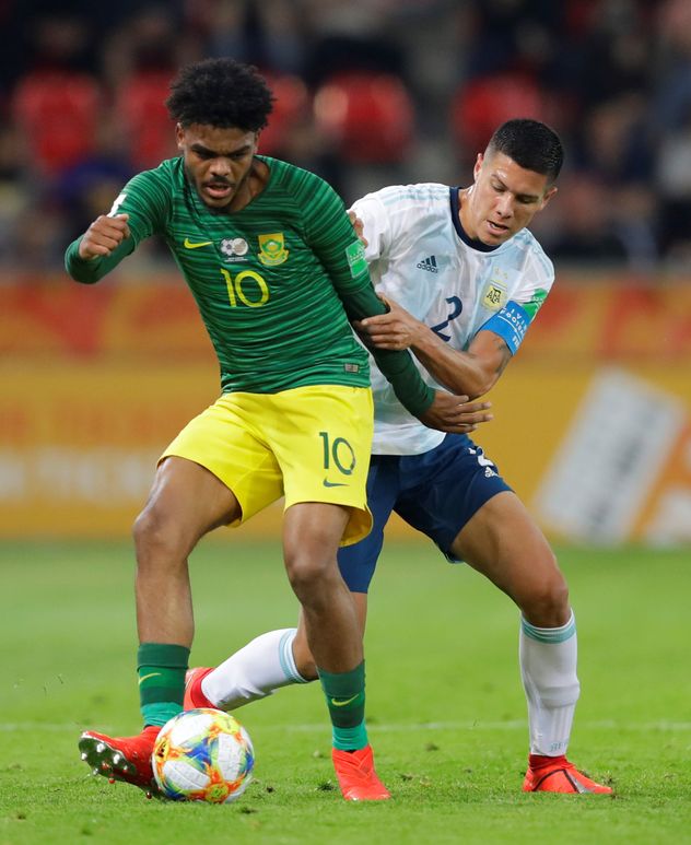Lyle Foster, delantero de Sudáfrica para el Mundial 2026.