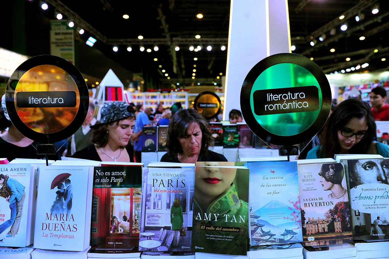 Feria del Libro en Buenos Aires.