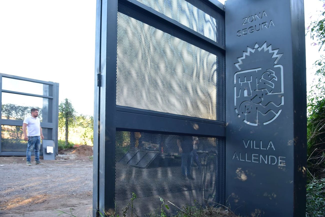 Villa Allende, la primer ciudad del país en cerrar calles con portones para intentar reducir la inseguridad.