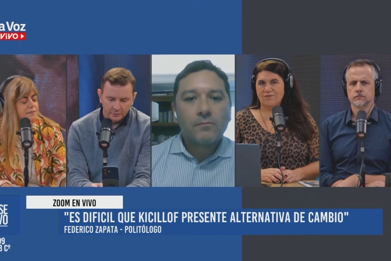El politólogo Federico Zapata.