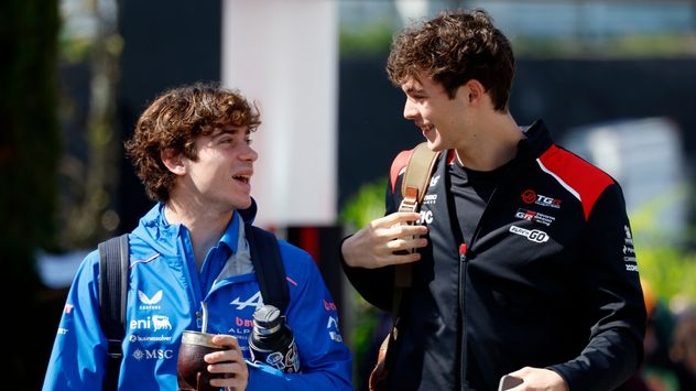 Franco Colapinto y Oliver Bearman.
