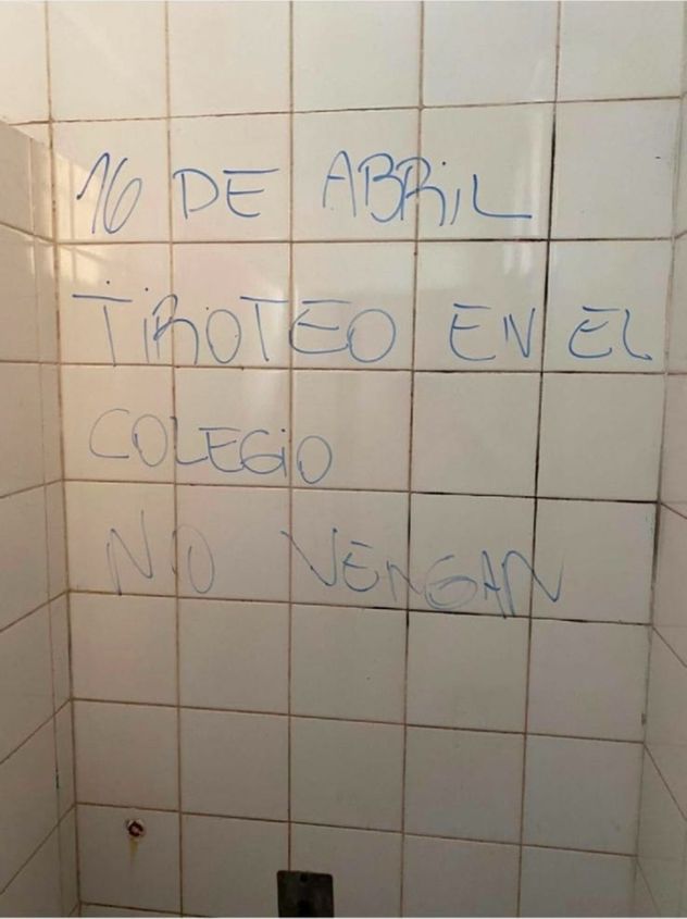 Amenazas de tiroteo en una escuela de Jesús María.