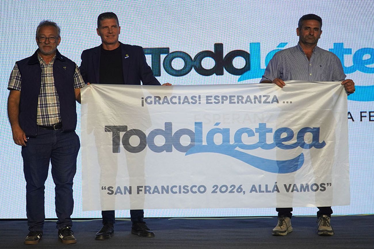 ALLÁ VAMOS. Con ese slogan la expo de TodoLáctea anunció su nueva edición en San Francisco. 