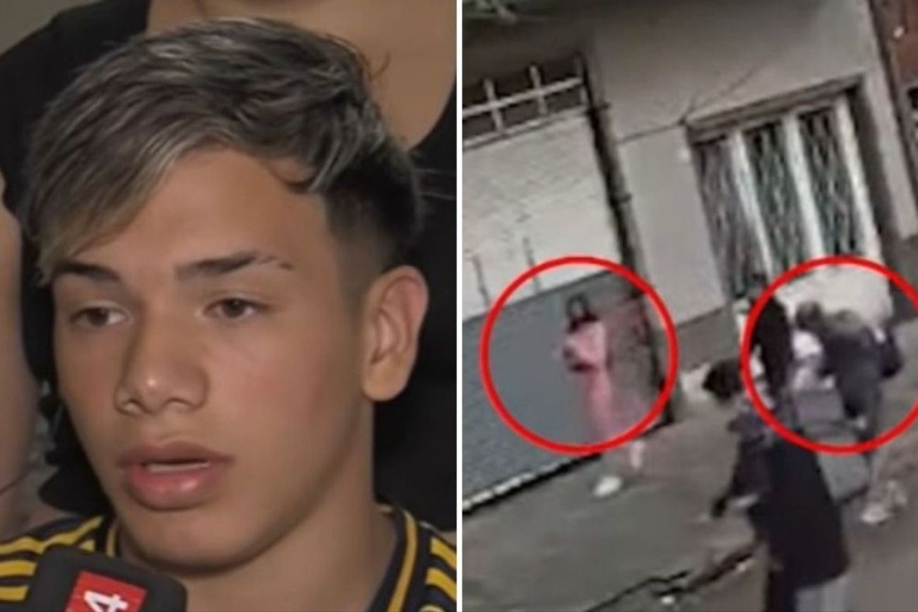 Habló el chico apuñalado por una compañera de escuela en San Martín: “Ella no quería que hable con otras chicas”