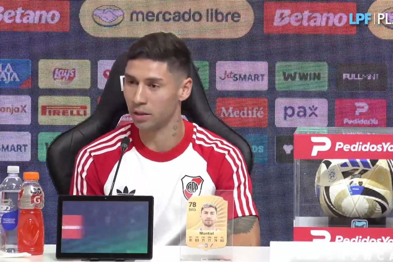 Conferencia de prensa Superclásico entre Boca y River.