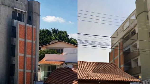 La medianera no permite el ingreso de luz solar por ningún lado, además de tapar la vista completamente. 