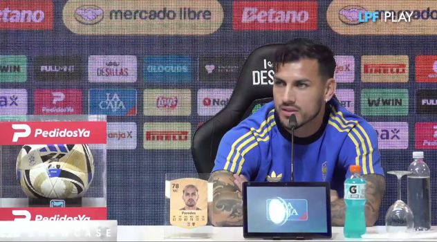 Conferencia de prensa Superclásico entre Boca y River.
