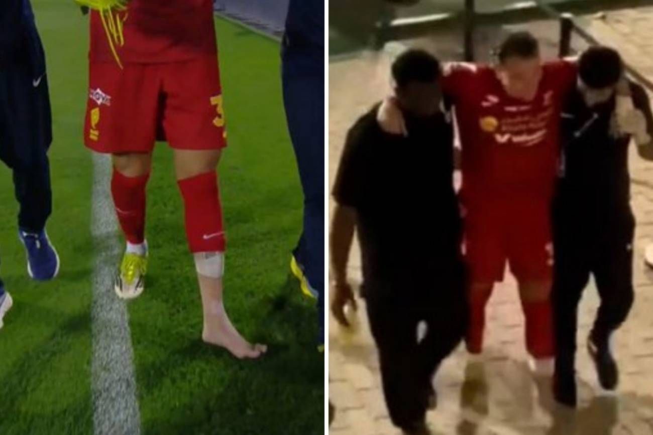 Mateo Retegui sufrió una lesión.