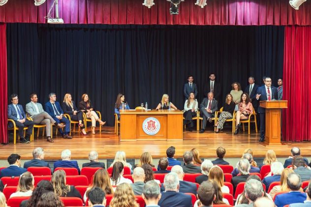 Juan Carlos Agüero y las nuevas autoridades de Fecacor asumieron este viernes.