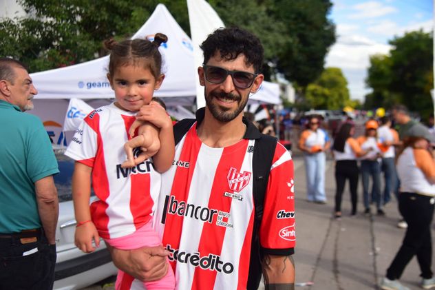 Cara 'e Cancha, en la previa del Instituto vs. Estudiantes de La Plata.