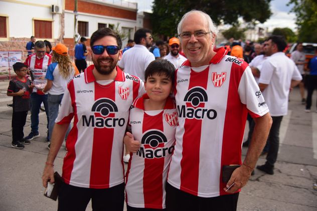 Cara 'e Cancha, en la previa del Instituto vs. Estudiantes de La Plata.