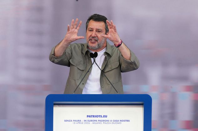 El viceprimer ministro de Italia, Matteo Salvini.