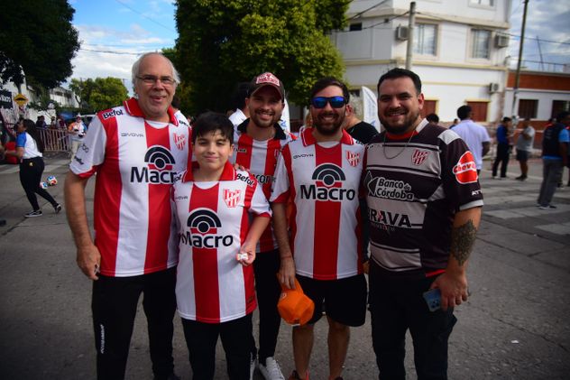 Cara 'e Cancha, en la previa del Instituto vs. Estudiantes de La Plata.