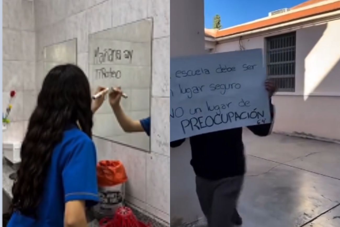 Estudiantes sanjuaninos crearon una campaña en contra de los mensajes de tiroteos en escuelas
