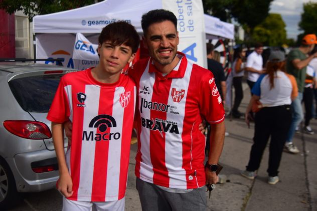 Cara 'e Cancha, en la previa del Instituto vs. Estudiantes de La Plata.