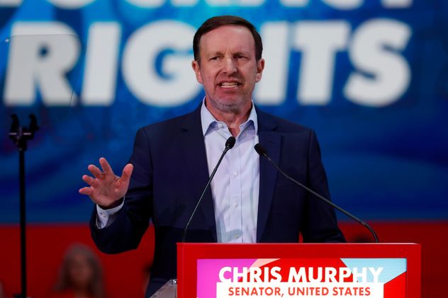 IV Cumbre en Defensa de la Democracia 2026, Barcelona, España. Chris Murphy, D-Conn senador de Estados Unidos.