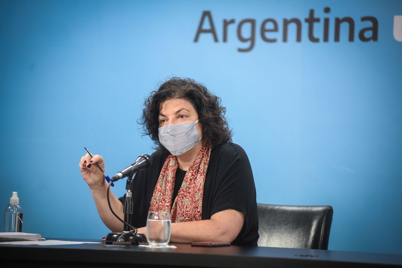 Carla Vizzotti. (Prensa Presidencia/DPA)