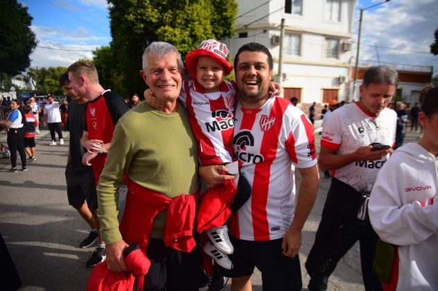 Cara 'e Cancha, en la previa del Instituto vs. Estudiantes de La Plata.