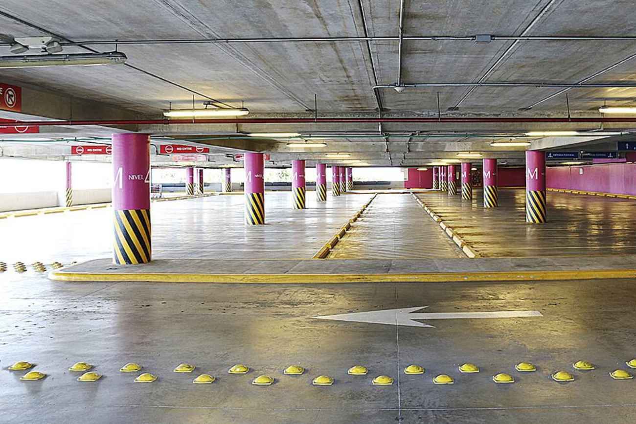 Playa de estacionamiento. Imagen ilustrativa. 