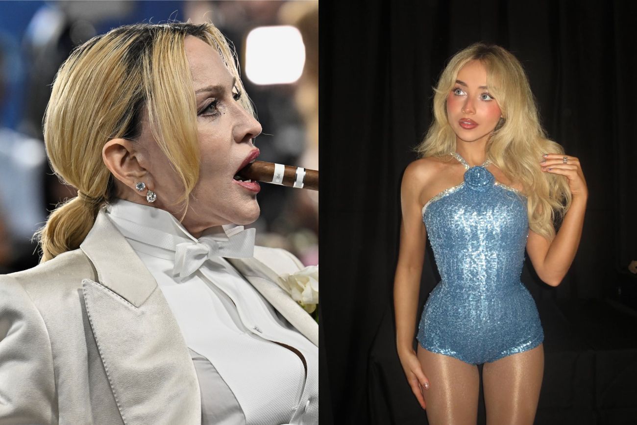 Madonna compartió escenario con Sabrina Carpenter en Coachella.