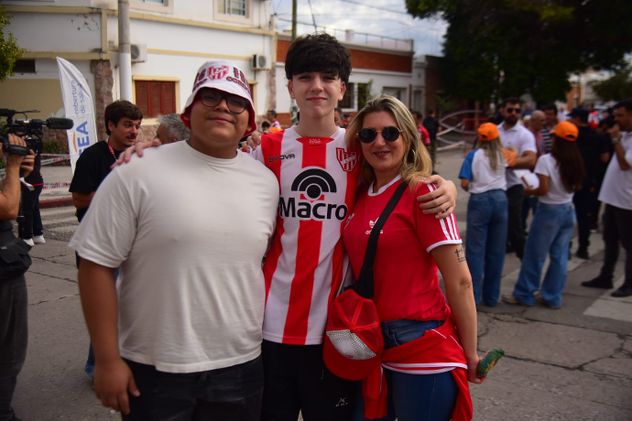 Cara 'e Cancha, en la previa del Instituto vs. Estudiantes de La Plata.