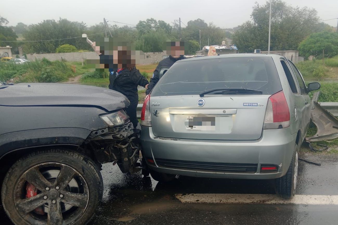 Choque en la Circunvalación de Córdoba: tres heridos, entre ellos un niño