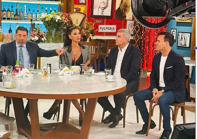 Marcelo Rodio, presidente de la Agencia Córdoba Cultura, en el programa "Polémica en el bar", de América TV. 