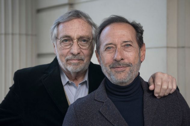 Luis Brandoni y Guillermo Francella, juntos.