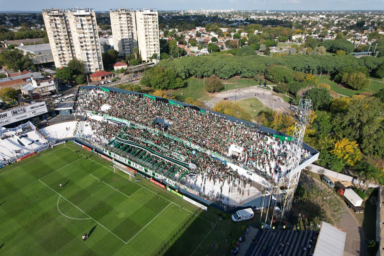 Nueva Chicago pudo llevar sus hinchas a la cancha de Quilmes.