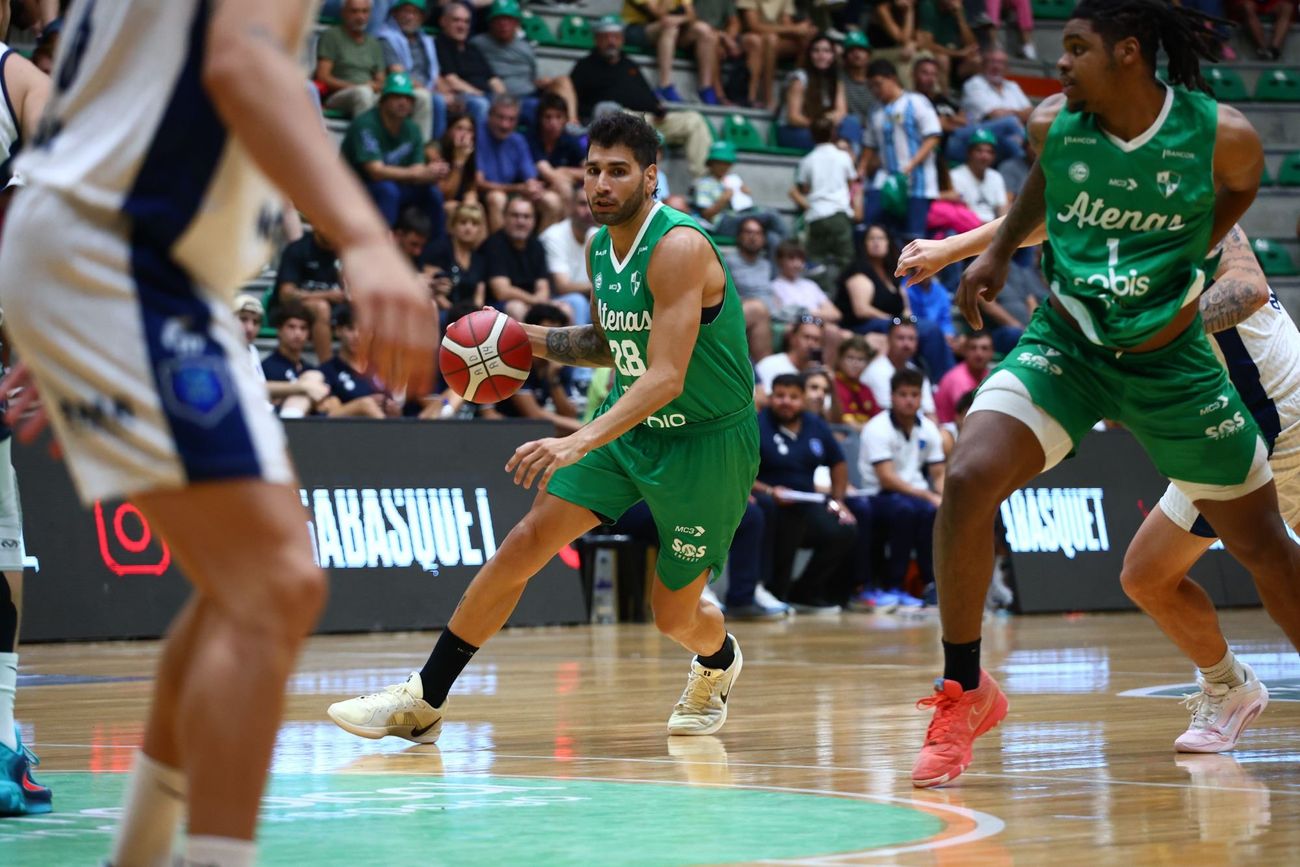 Atenas enfrentará a Argentino de Junín en la serie al mejor de cinco partidos por la permanencia en la Liga Nacional. (Prensa Atenas)