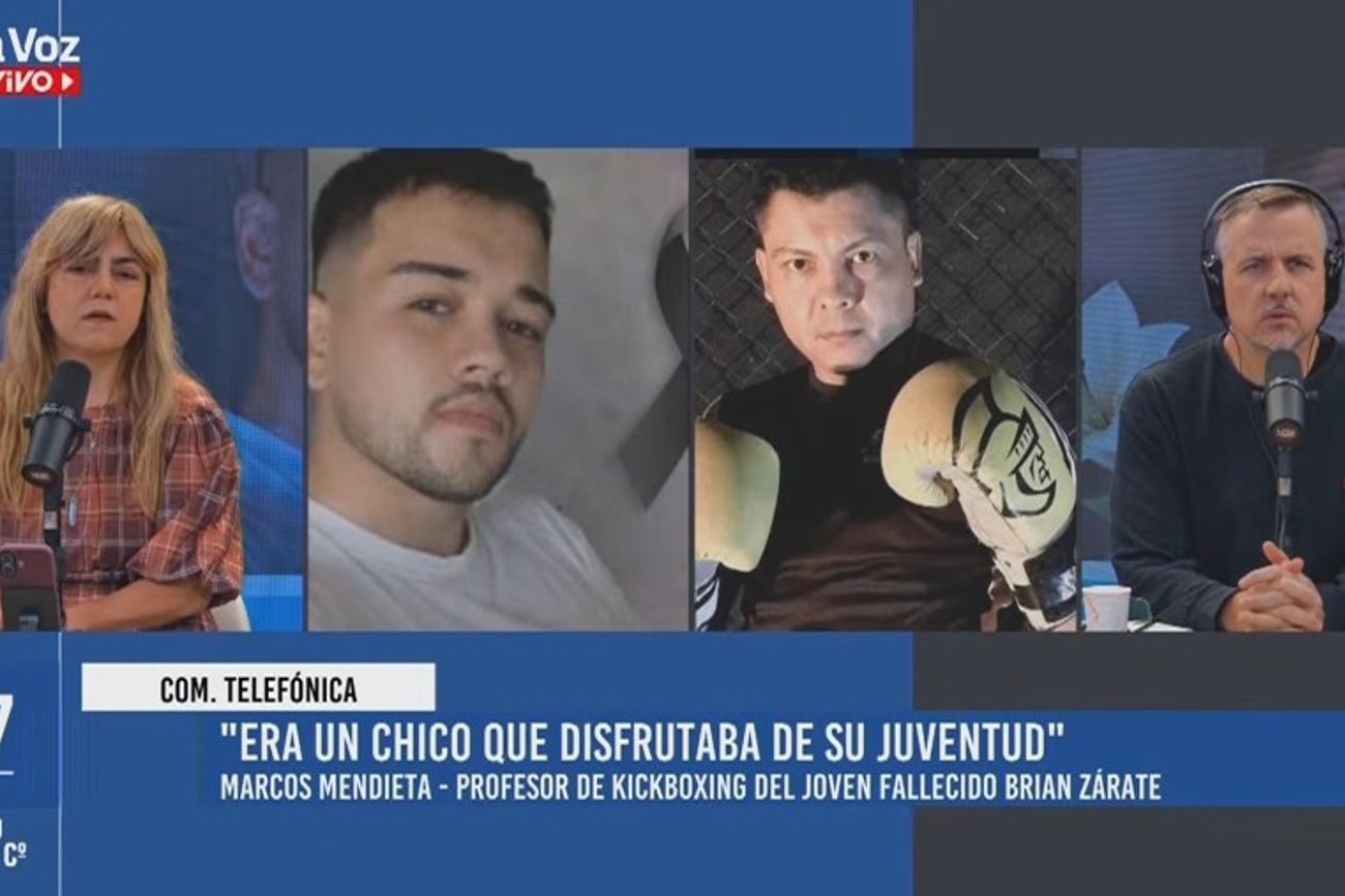 Habló con La Voz En Vivo el profesor de kickboxing del joven fallecido en el Rally Sudamericano. 