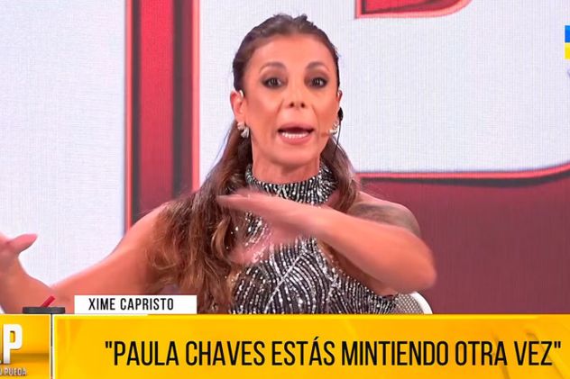 Ximena Capristo, furiosa con Paula Chaves.