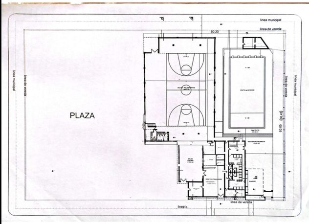 El plano del espacio público. 