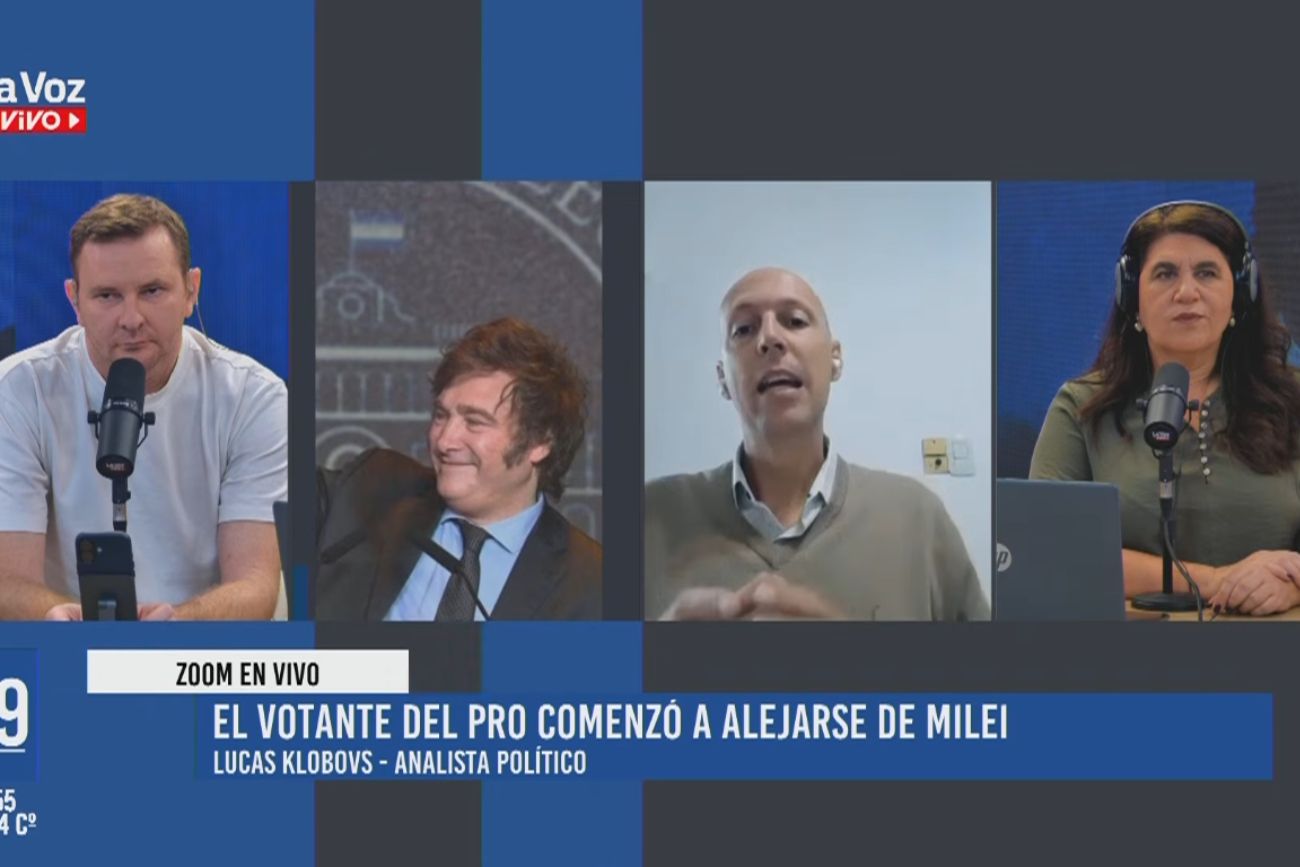 El analista político Lucas Klobovs.